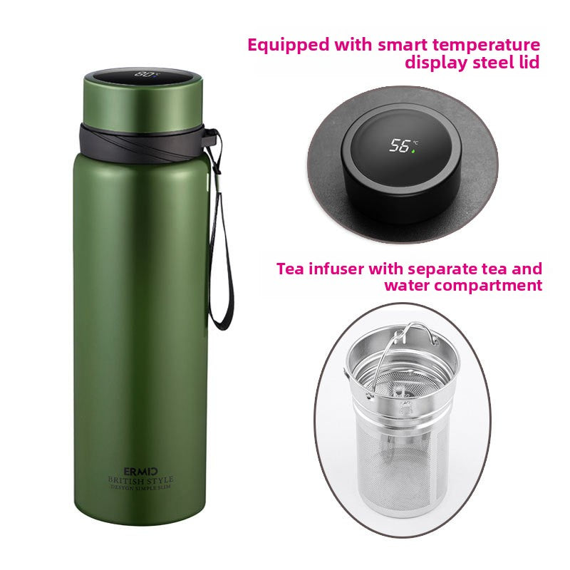 Termo de Viaje Premium – Acero Inoxidable con Aislamiento 24h