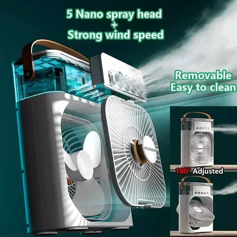 Ventilador Portátil 3 en 1