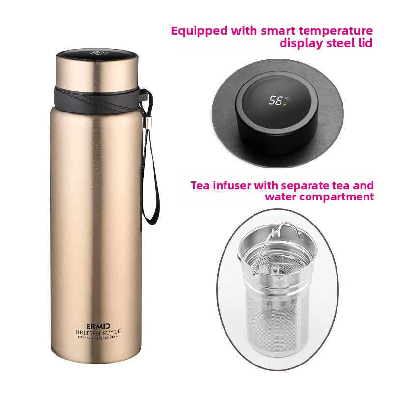 Termo de Viaje Premium – Acero Inoxidable con Aislamiento 24h