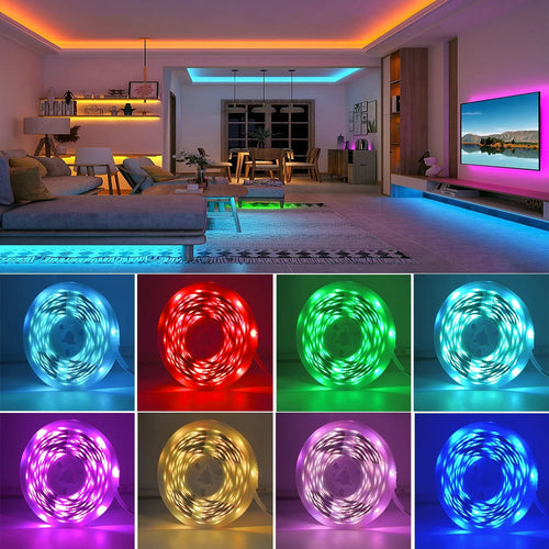 Luces LED Brillantes y Flexibles